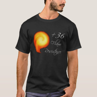 T-shirt flamme - customisée