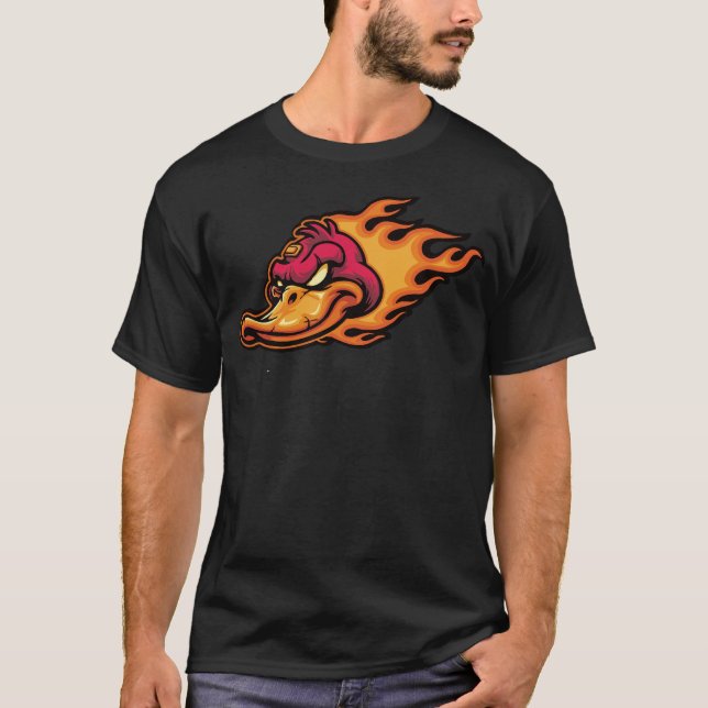 T-shirt Flamme de canard (Devant)