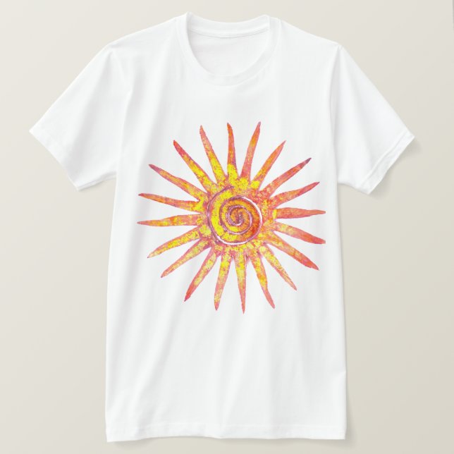 T-SHIRT FLAMME DU SOLEIL DE KORU (Design devant)