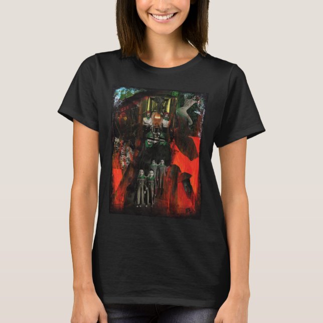 T-shirt Flamme Éternelle Art Original Goth Mixte Média (Devant)