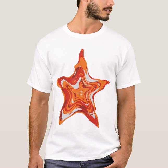 T-shirt Flamme étoile (Devant)