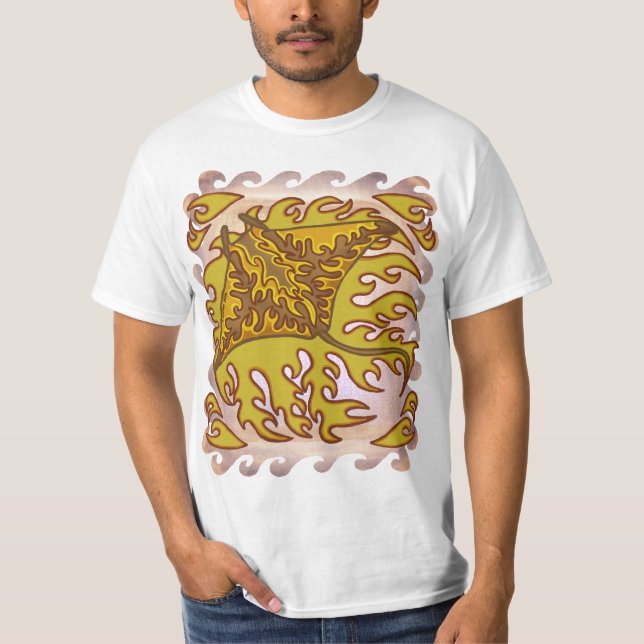 T-shirt Flamme Manta Ray T Shirt (Devant)