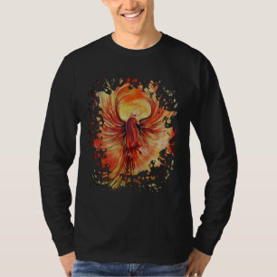 T-shirt Flamme montante de Phoenix Graphique Gras Oiseau d