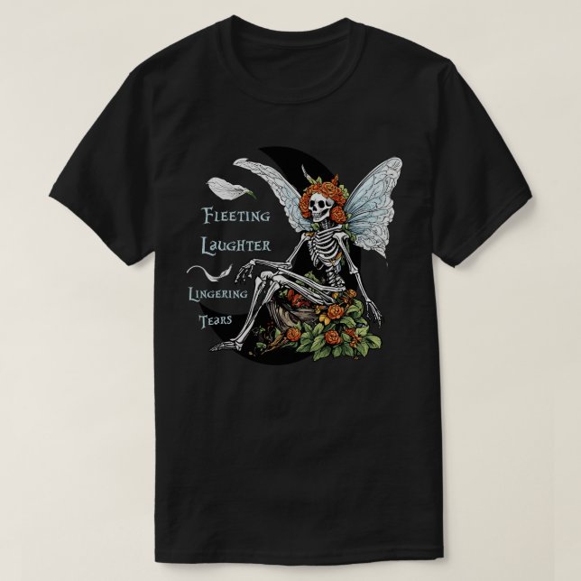 T-shirt Flamme rires Lingering Lears Fée foncée (Design devant)