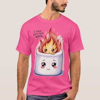 T-shirt Flamme timide