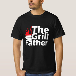 T-shirt Flammes amusantes Grillfather