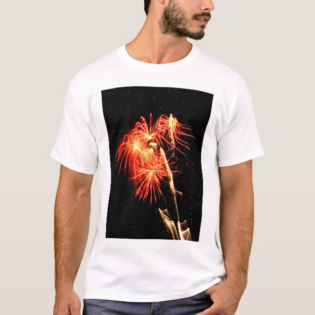 T-shirt Flammes de balancement (Devant)