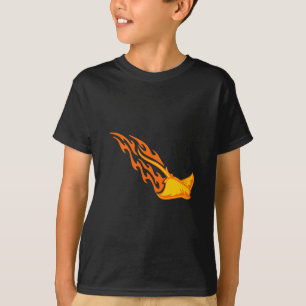 T-shirt Flammes de rayon de Sting