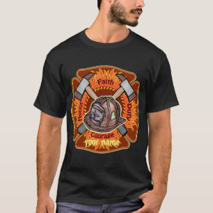 T-shirt Flammes des pompiers