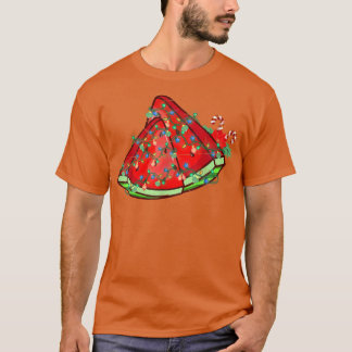 T-shirt Flammes Watermelon été Hawaiian Noël I