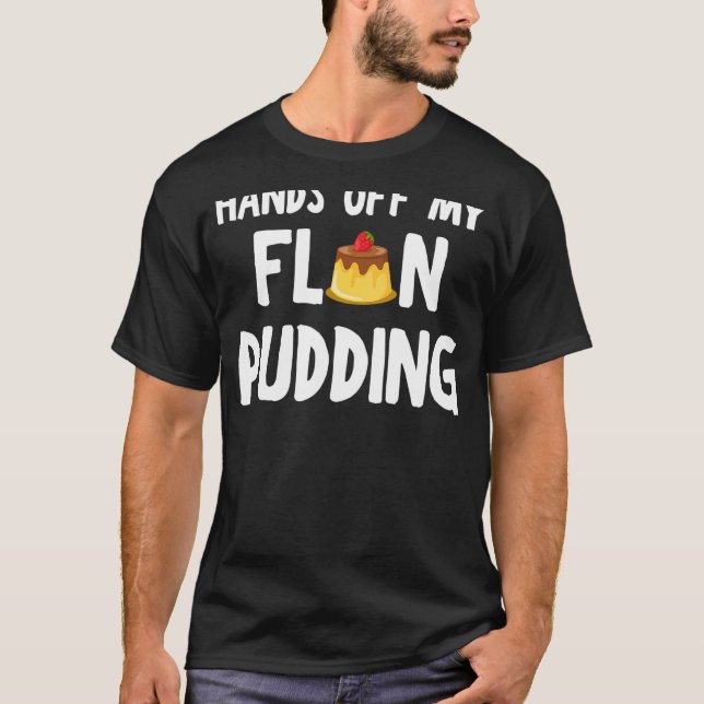 T-shirt Flan Pudding Vêtements Awesome Puddings Design (Devant)