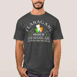 T-shirt Flanagan House of Shenanigans St Patricks Day