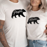 T-shirt Flannel Adventure Papa Bear Baby shower<br><div class="desc">Papa bear sera ravi de porter cette chemise rustique ! Planifier un baby shower peut être une expérience agréable, et en choisissant le thème du Baby shower Flannel Adventure Bear de Creative Union Designs peut simplifier le processus de planification de la fête tout en ajoutant une touche de charme. L'ours...</div>