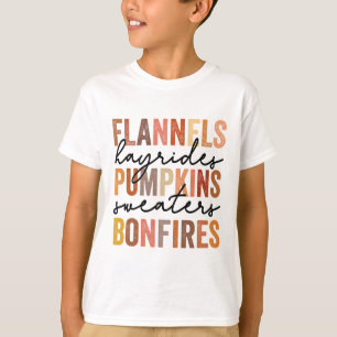 T-shirt Flannels Hayrides Citrouille Sweaters Vintages Bon