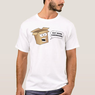 T-shirt Flappy dit que "mangez plus de carton "