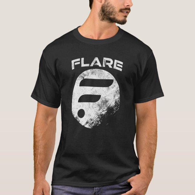 T-shirt Flare Network Spark Token Ripple Coin Xrp Grand li (Devant)
