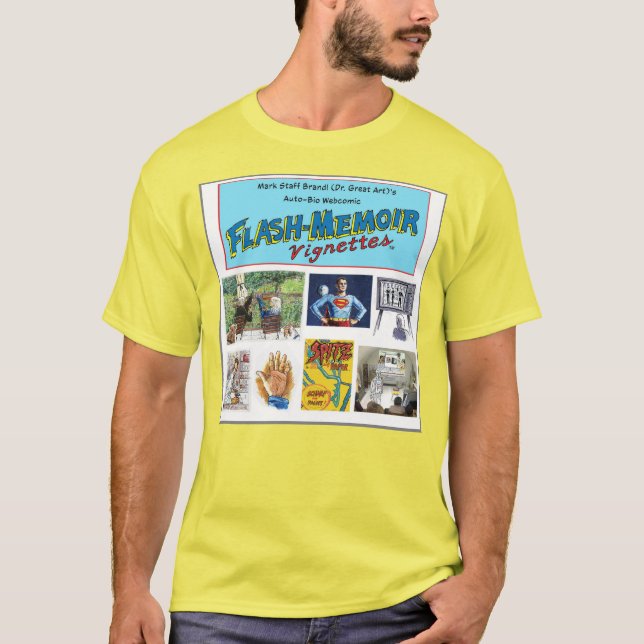 T-shirt Flash Memoir Vignettes (Devant)