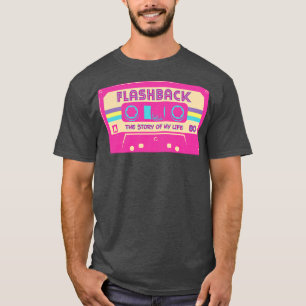 T-shirt Flashback de musique rétro des années 80