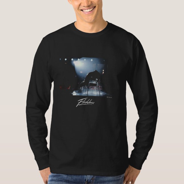 T-shirt Flashdance Water Scène Wet Chair Dance (Devant)