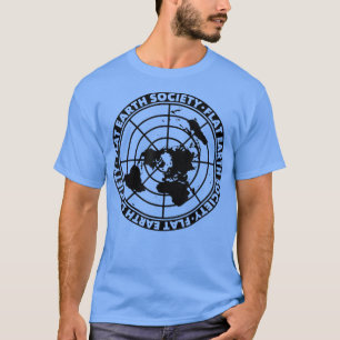 T-shirt Flat Earth Society Flat Earth Conspiration Science