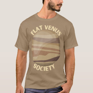 T-shirt Flat Venus Society Venus Space Eploration Gift