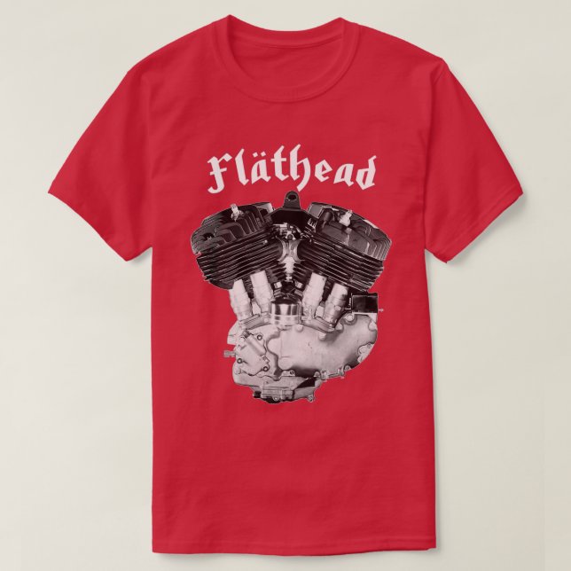T-SHIRT FLATHEAD (Design devant)