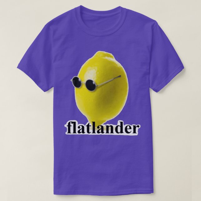 T-shirt Flatlander Lemon (Design devant)