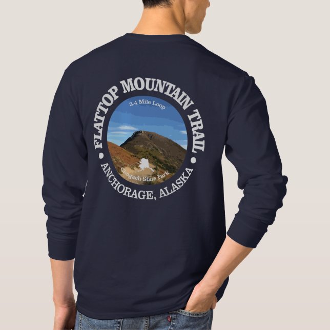 T-shirt Flattop Mountain Trail (Dos)