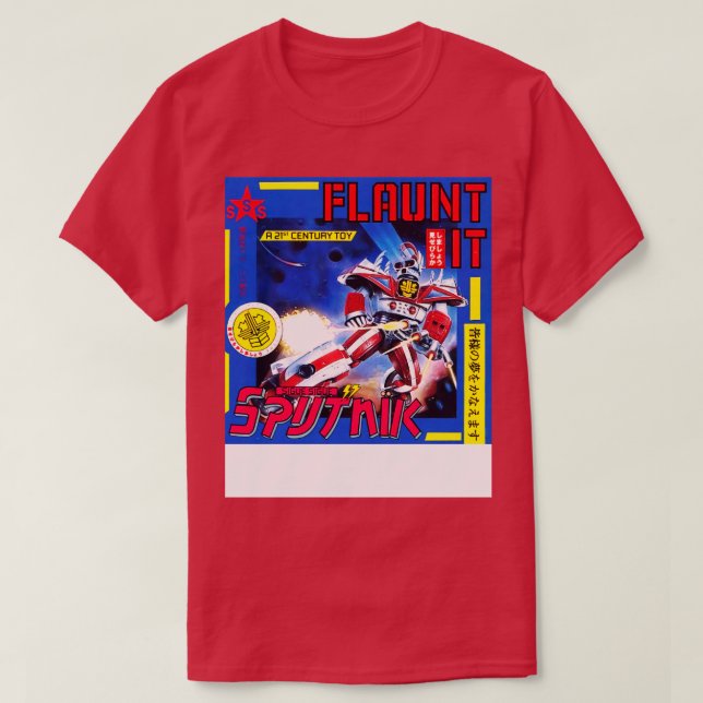 T-SHIRT FLAUNT IT 1986 (Design devant)