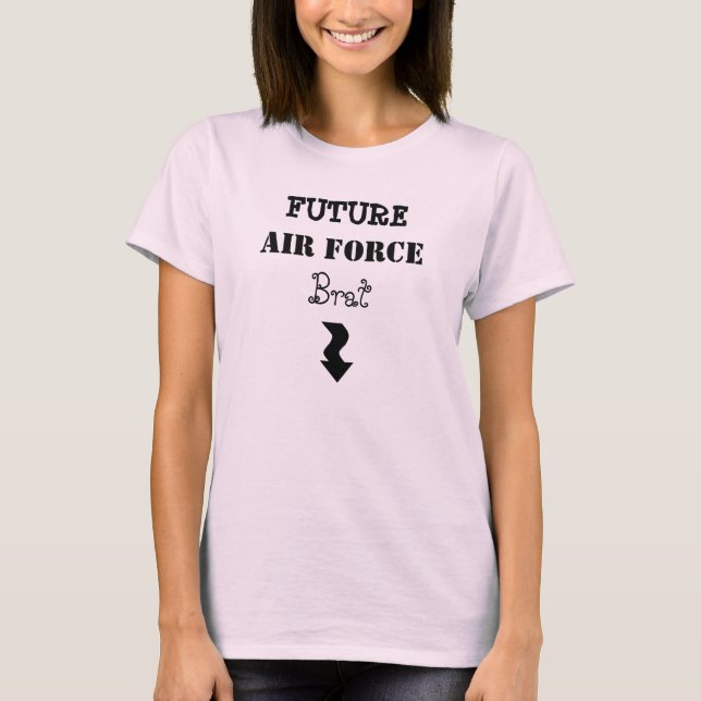 T-shirt flèche2, AVENIR, FORCE AÉRIENNE, Brat (Devant)