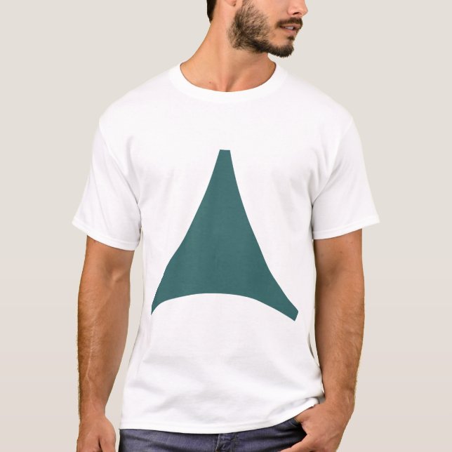 T-shirt Flèche à trois côtés (Devant)