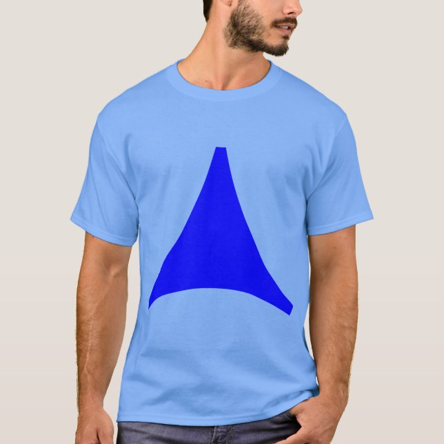 T-shirt Flèche à trois côtés (Devant)