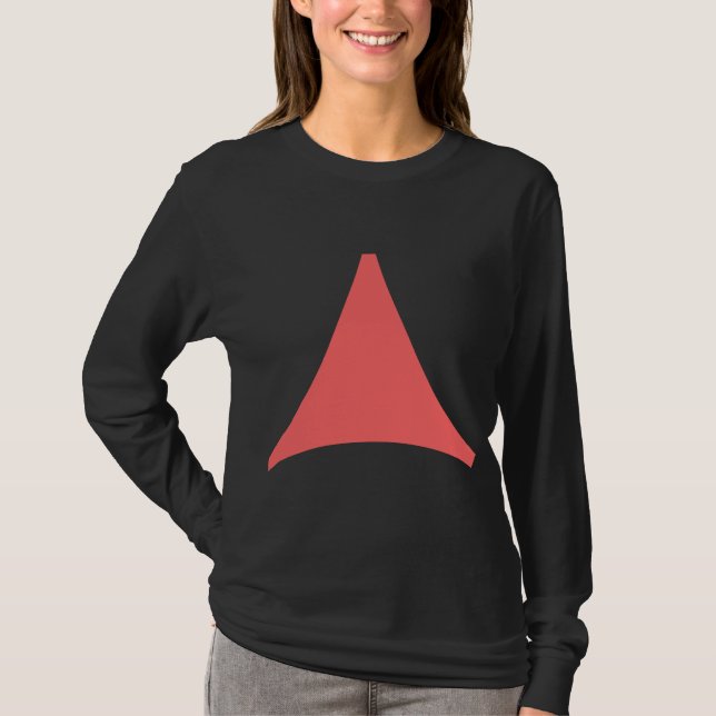 T-shirt Flèche à trois côtés (Devant)