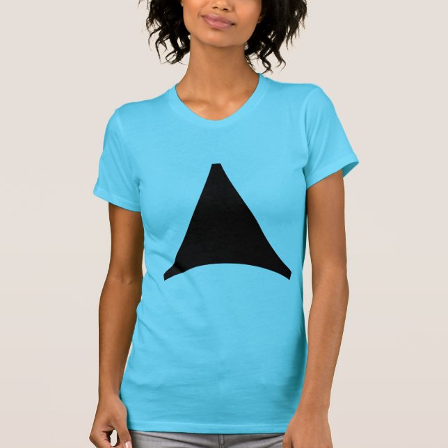T-shirt Flèche à trois côtés (Devant)