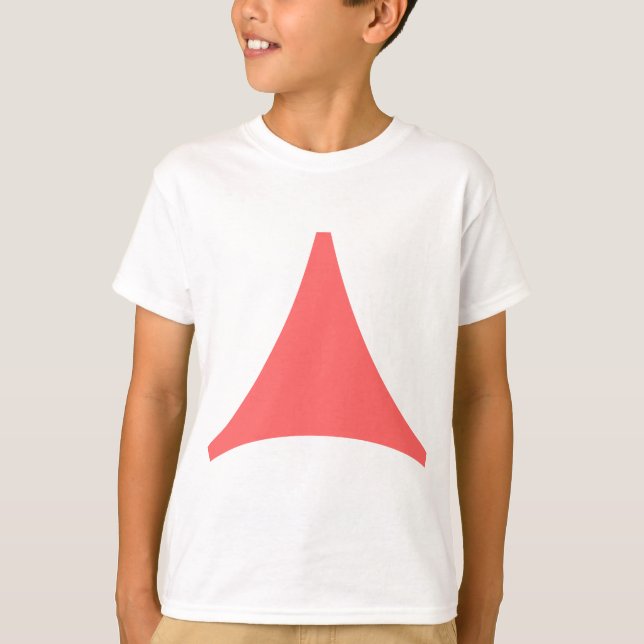 T-shirt Flèche à trois côtés (Devant)