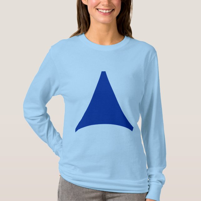 T-shirt Flèche à trois côtés (Devant)