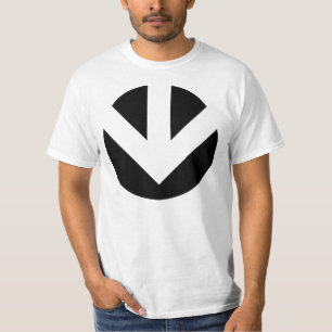 T-shirt flèche bas.