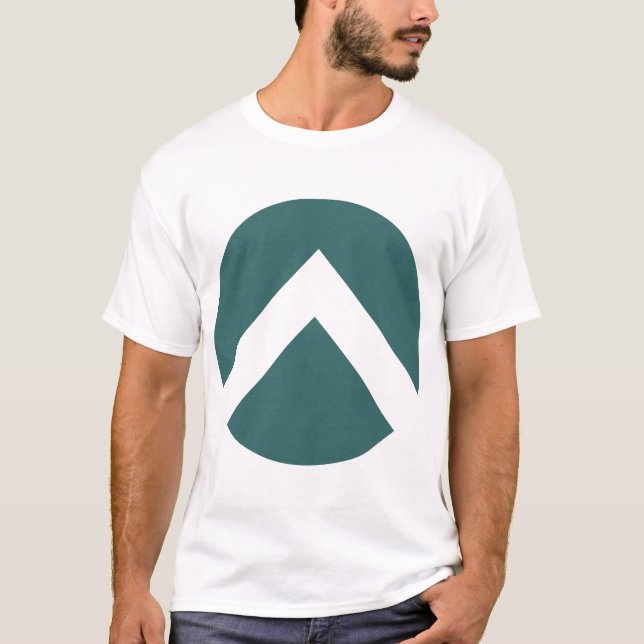 T-shirt Flèche Chevron Cercle (Devant)