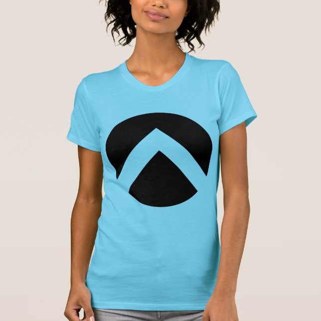 T-shirt Flèche circulaire Chevron (Devant)