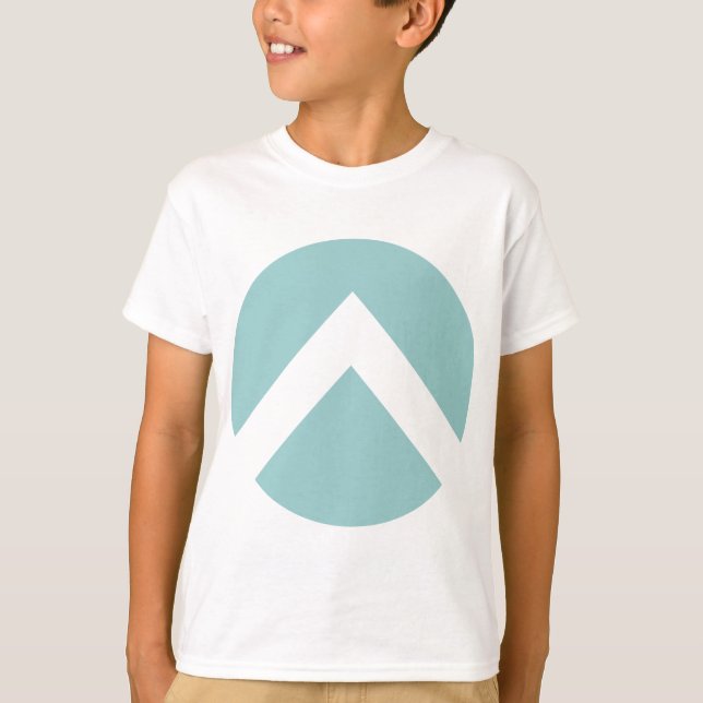 T-shirt Flèche circulaire Chevron (Devant)
