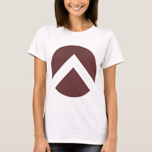 T-shirt Flèche circulaire Chevron