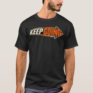 T-shirt Flèche Continue | Vêtements de Rue Motivationnels