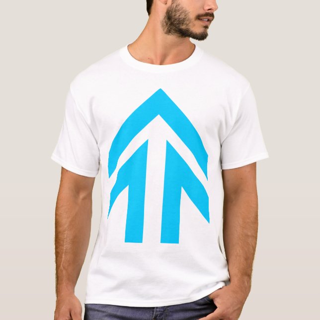 T-shirt Flèche Creuse (Devant)