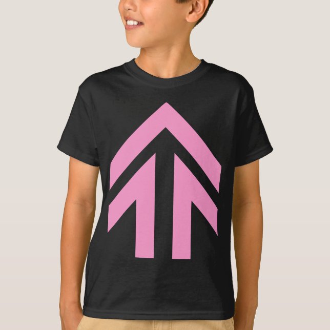 T-shirt Flèche creux (Devant)
