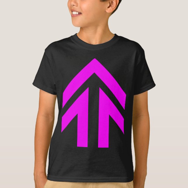 T-shirt Flèche creux (Devant)