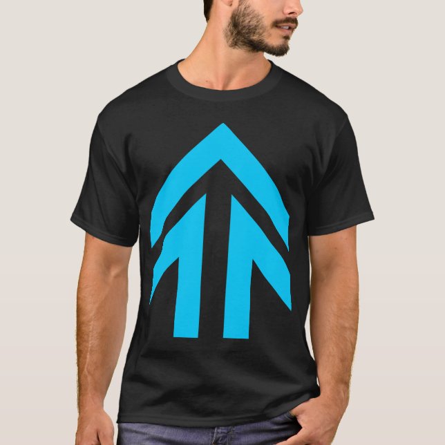 T-shirt Flèche creux (Devant)