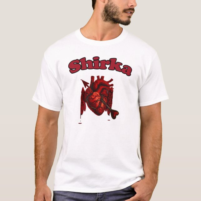 T-shirt Flèche Dans Le Coeur (Devant)