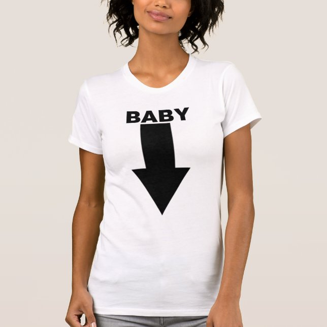 T-shirt Flèche de bébé (Devant)