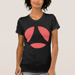 T-shirt Flèche de boule de courbe