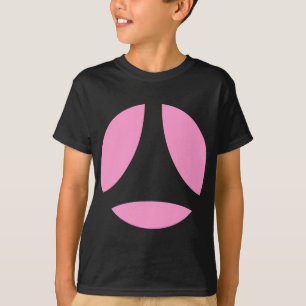 T-shirt Flèche de boule de courbe